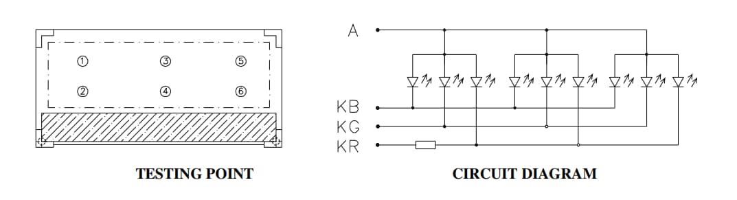 Displaytech 32128A Chip-on-Glass (COG) Graphic Display